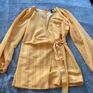 Forever 21 Low V-Neck Romper